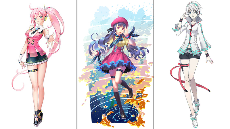Illustration for article titled Vocaloid Singers Have the Coolest Character Designs